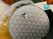 Goyard The Alto Hatbox Trunk Bag - Silver Limited Edition 16.5 cm x 7 cm x 18 cm - 2