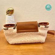 YSL Nolita Nano Shearling Mini Bag 18x13x6cm - 6