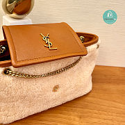 YSL Nolita Nano Shearling Mini Bag 18x13x6cm - 3