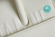 Dior 30 Montaigne St Honore Tote In White 25 x 19 x 12 cm - 5