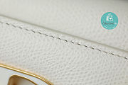Dior 30 Montaigne St Honore Tote In White 25 x 19 x 12 cm - 3