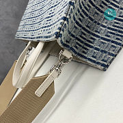 Givenchy Medium G Tote Shopping Bag In Denim In Blue 37x11x28 cm - 4