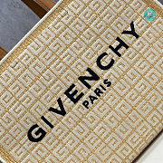 Givenchy Medium G Tote Shopping Bag Raffia In Blue 37x11x28 cm - 2