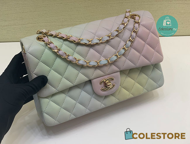 Chanel Gradient Water Blue And Light Purple 25cm - 1