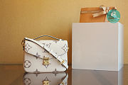 Louis Vuitton Pochette Métis Bicolor Monogram Empreinte Leather 25x19 cm - 1
