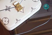 Louis Vuitton Pochette Métis Bicolor Monogram Empreinte Leather 25x19 cm - 3