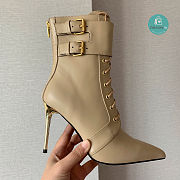 Balmain Ankle Boots Beige Size 35-42 - 5