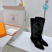 Hermes Folk 35 Boots In Black size 35-42 - 5