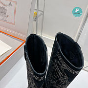 Hermes Folk 35 Boots In Black size 35-42 - 6