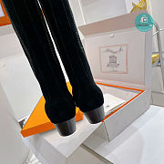 Hermes Fontaine 60 Boots In Black 34-42 - 4