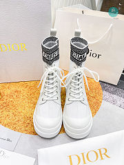 Dior D-Major Ankle Boots In White Size 35-41 - 2