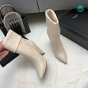 YSL Women's Beige Liz 85 Boots Size 35-41 - 3