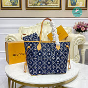 Louis Vuitton Since 1854 Neverfull MM Blue 31 x 28 x 14 cm - 1
