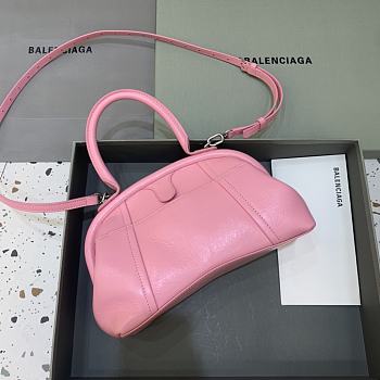 Colestore Balenciaga Editor Bag In Pink Leather 27x15.5x11cm