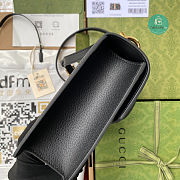 Gucci GG Sylvie Small Shoulder Bag Black 25.5x17x8cm - 5