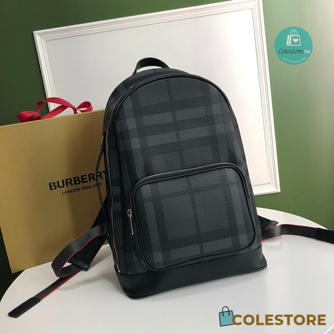 Burberry London Backpack In Black 44x30x14.5 cm - 1