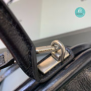 Colestore Balenciaga Editor Bag In Black Leather 27x15.5x11cm - 2