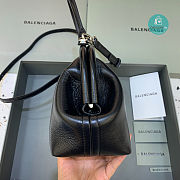Colestore Balenciaga Editor Bag In Black Leather 27x15.5x11cm - 3