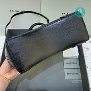 Colestore Balenciaga Editor Bag In Black Leather 27x15.5x11cm - 5