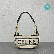 Celine Medium Ava Bag With Textile Strap 25×13×8cm - 3