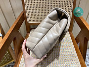 Saint Laurent Calfskin Leather In Beige 3xx22x10cm - 5