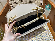 Saint Laurent Calfskin Leather In Beige 3xx22x10cm - 2