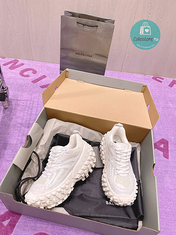 Balenciaga Defender Extended-sole Sneakers In White Size 35-45