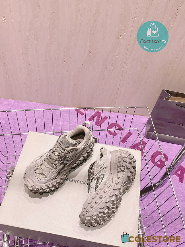 Balenciaga Defender Extended-sole Sneakers In Gray Size 35-45 - 1