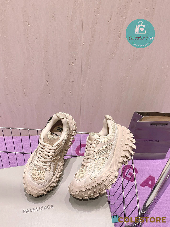 Balenciaga Defender Extended-sole Sneakers In Beige Size 35-45 - 1