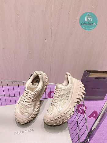 Balenciaga Defender Extended-sole Sneakers In Beige Size 35-45