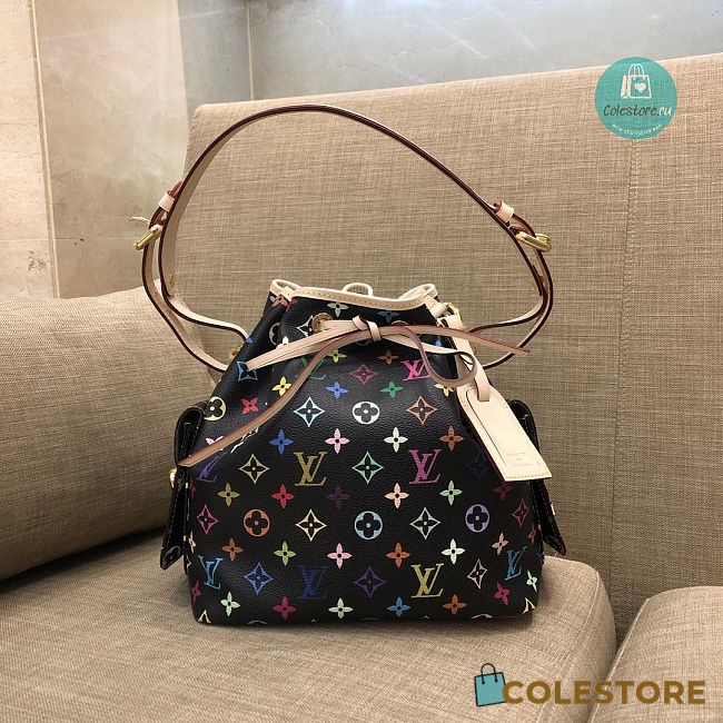 Louis Vuitton Petit Noe Monogram Multicolore 25x27x18 cm - 1