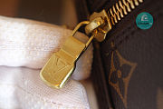 Louis Vuitton Blois Shoulder Bag Coated Canvas Monogram Brown 25x19cm - 4