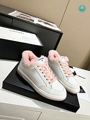 Chanel Pink Sneakers  - 4