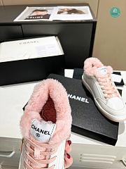 Chanel Pink Sneakers  - 5