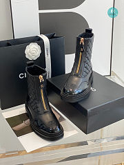Chanel Boots In Black 001 - 6