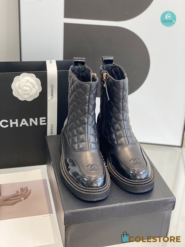 Chanel Boots In Black 002 - 1