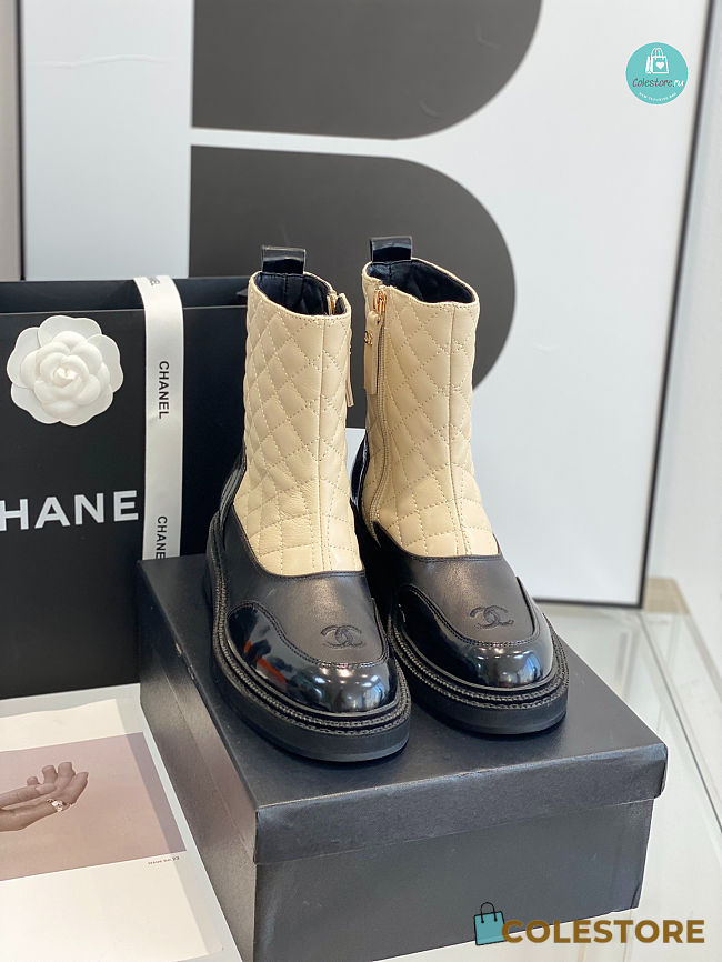 Chanel Boots In Beige 002 - 1