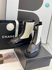 Chanel Boots In White 001 - 3