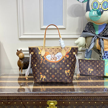 Louis Vuitton Neverfull Medium Pocket Dog Anri Neverfull 32 x 29 x 17 cm