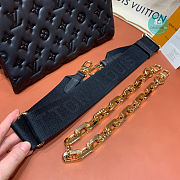 Louis Vuitton Coussin PM Bag In Black Size 26x20x12cm - 6