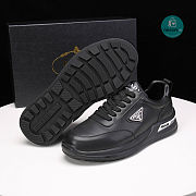 Prada Classic Casual Sneakers In Black  - 6