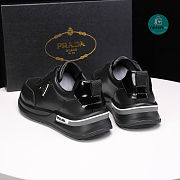 Prada Classic Casual Sneakers In Black  - 5