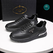 Prada Classic Casual Sneakers In Black  - 4