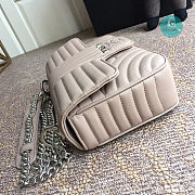 Prada Diagramme In Pink Leather Size 24x14x6cm - 4