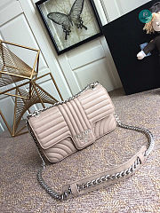 Prada Diagramme In Pink Leather Size 24x14x6cm - 3