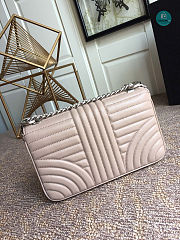Prada Diagramme In Pink Leather Size 24x14x6cm - 2