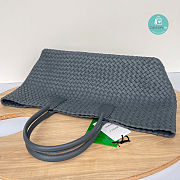 Bottega Veneta Large Cabat In Thunder 51x45x20 cm - 3