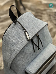 YSL Backpack Denim With leather 30x38x17cm  - 2