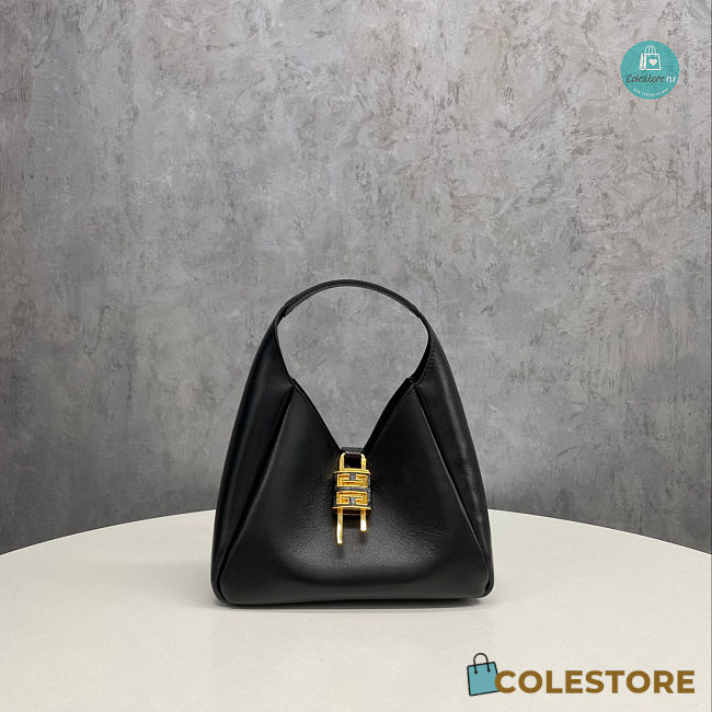 Givenchy Mini Hobo Bag Black 19×8.5×9.5 cm - 1