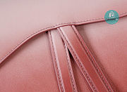 Dior Saddle Pink Gradient Color Bag 25.5x20x6.5cm - 2